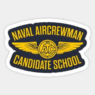 Naval Aircrewman Candidate School Sticker